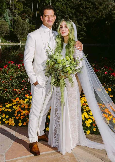 tyler posey couple|Teen Wolf star Tyler Posey marries singer Phem in Malibu wedding